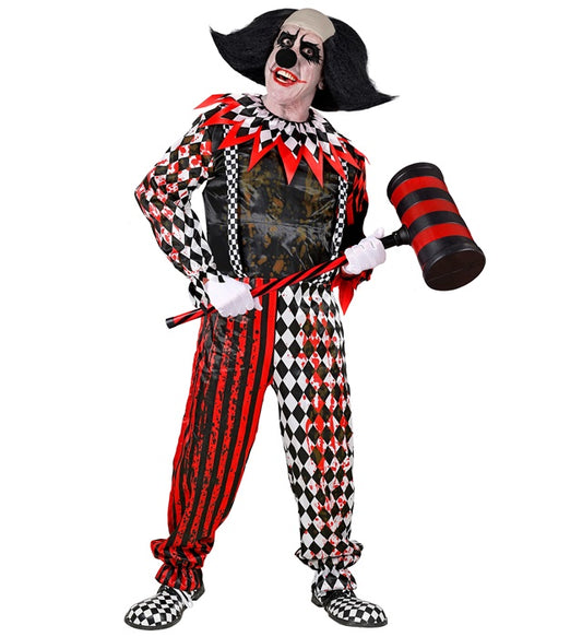 Horror Clown Jumpsuit, Collar