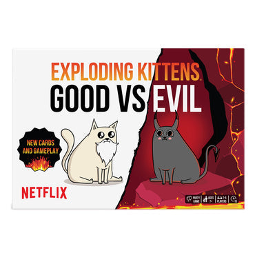 Exploding Kittens Good Vs Evil Card Game