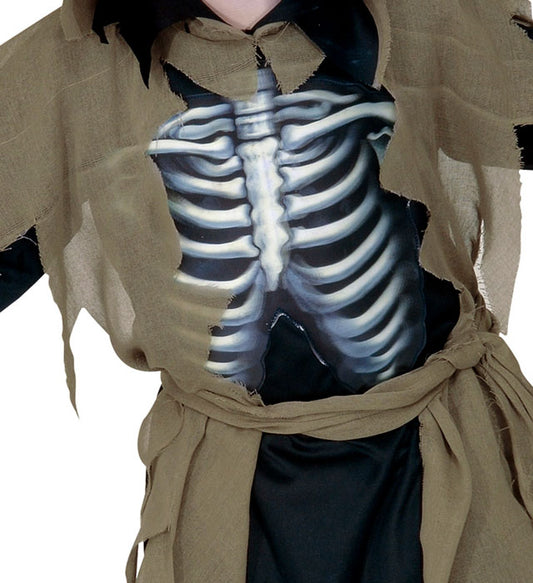 Zombie Hooded Robe, Holographicbones Chest, Belt