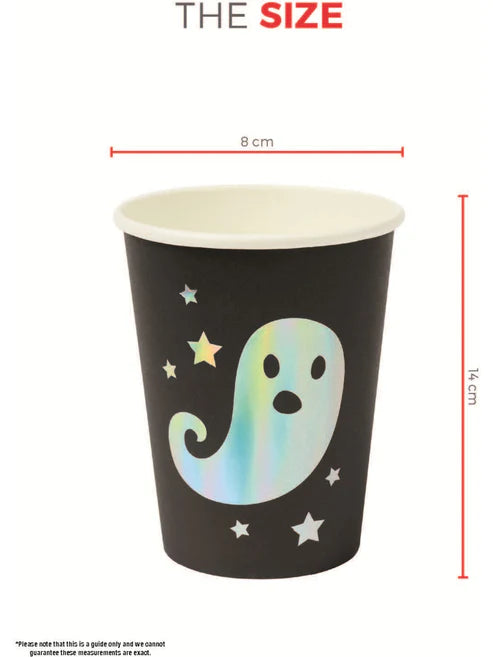 Ghost Tableware Party Cups x8