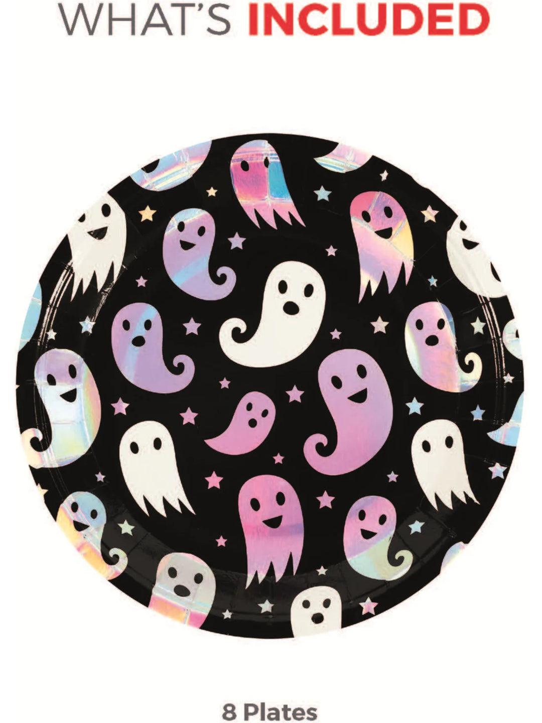 Ghost Tableware Party Print Plates x8