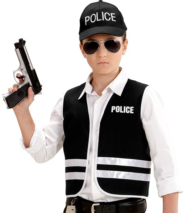 Police Officer Vest, Cap
