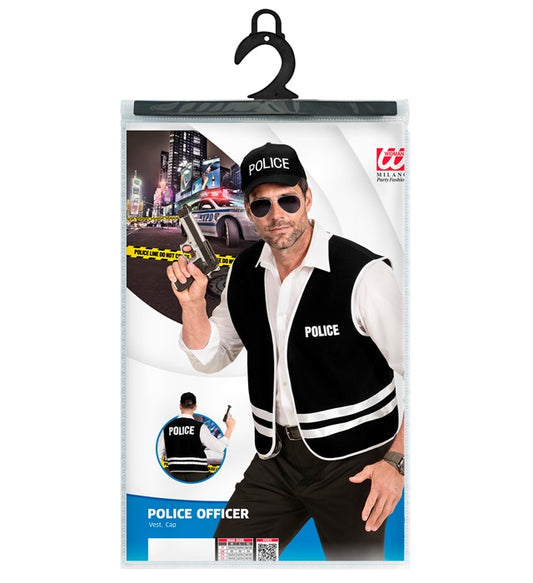 Police Officer Vest, Cap