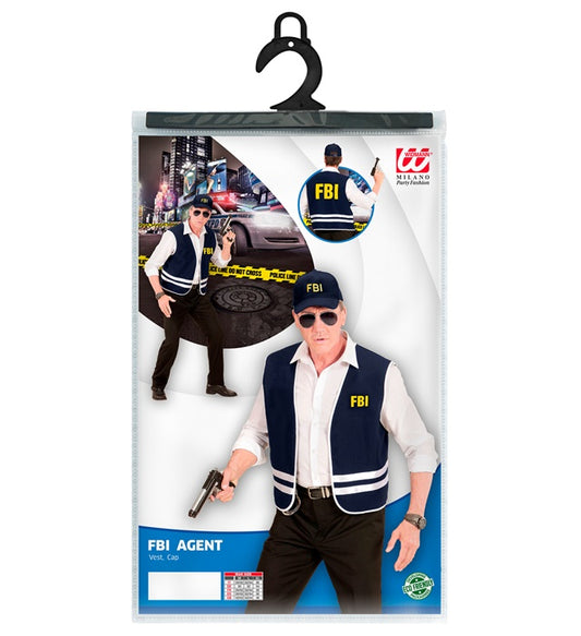 Fbi Agent Vest, Cap
