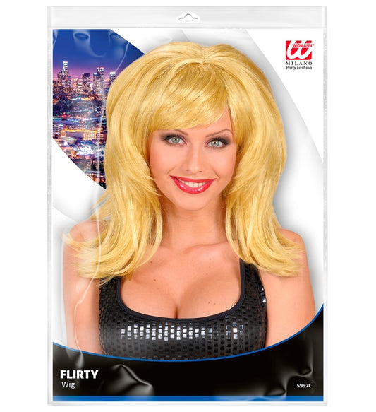 Blonde Flirty Wig In Polybag