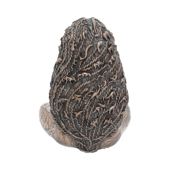 Mother Earth Bronze Finished Gaia Figure by Oberon Zell 17.5cm