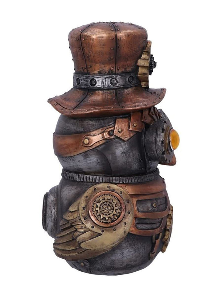 Hootle Steampunk Owl with Top Hat Figurine 22.7cm