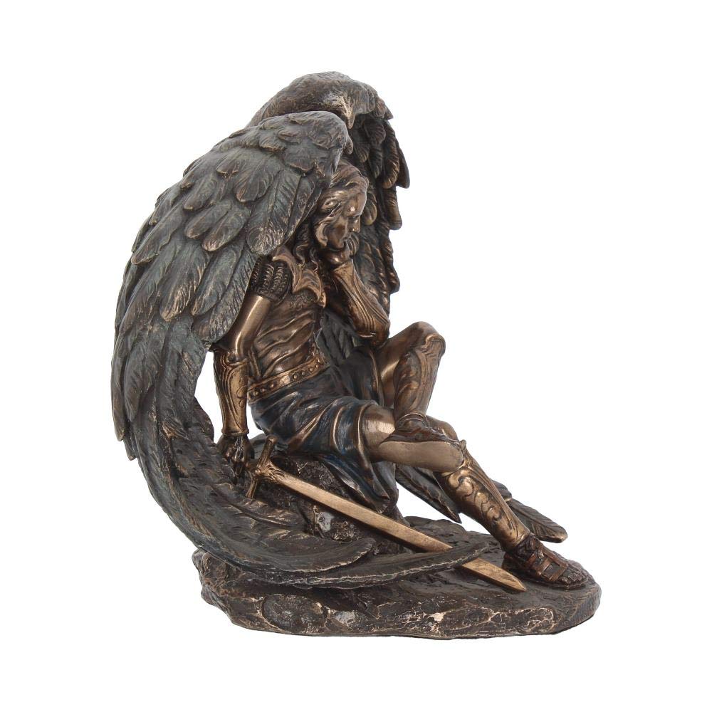 Bronzed Lucifer The Fallen Angel Religious Figurine 16.5cm