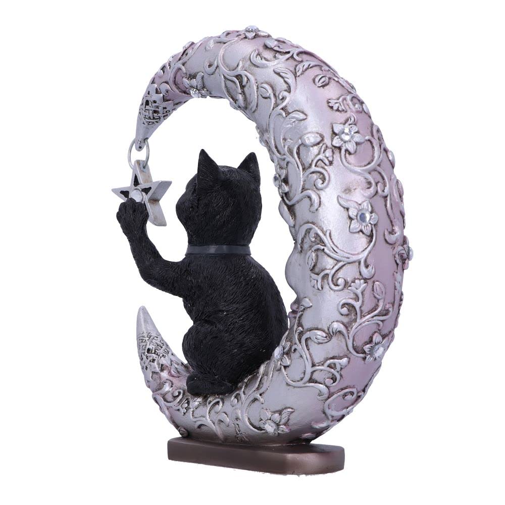 Luna Companion Moon and Cat Ornament 18.8cm