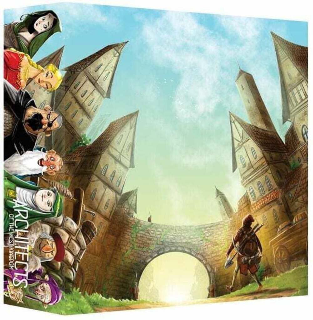 Renegade Games Studios Architects of The West Kingdom: Collector’s Box - Organizer Box for Architects of The West Kingdom Base Game and Expansions 1