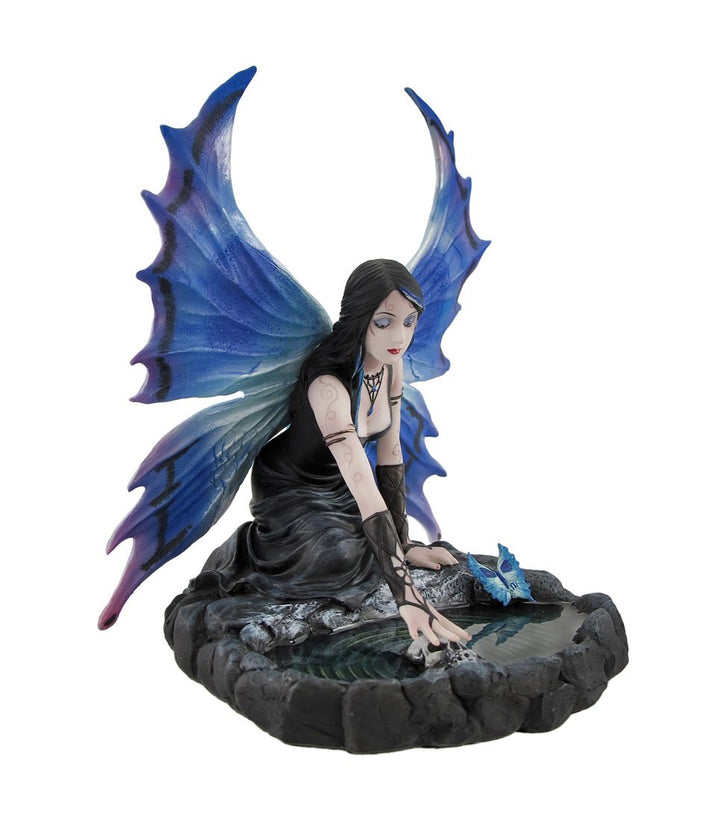Immortal Flight Gothic Fairy Figurine by Anne Stokes Skull and Ornament 18.4cm