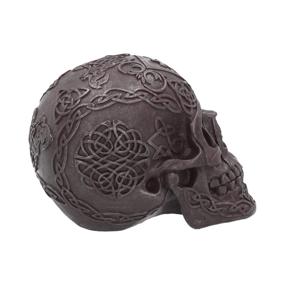 Celtic Iron Skull 16cm