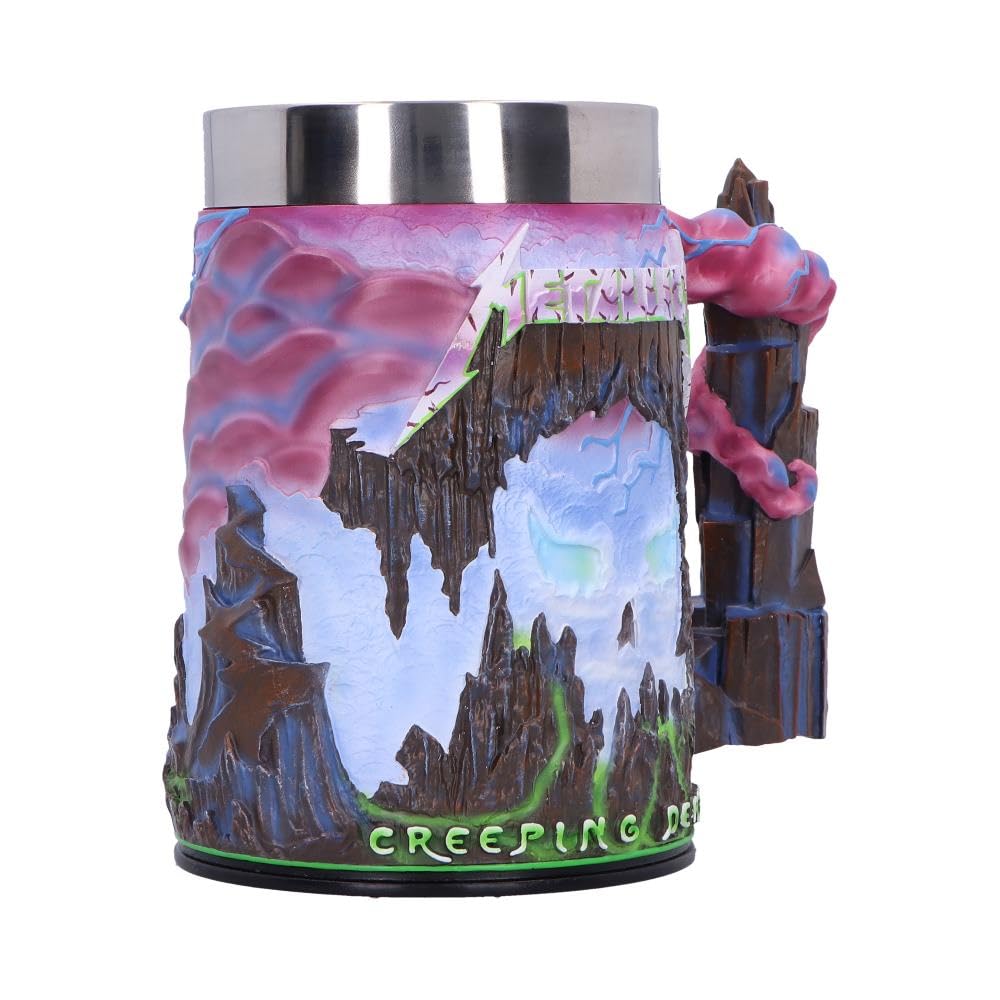 Metallica Creeping Death Artwork Inspired Tankard 18cm Officially Licensed