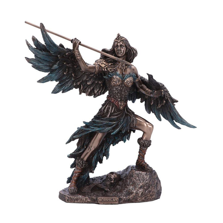 Morrigan Celtic Phantom Queen Bronze Figurine 22cm
