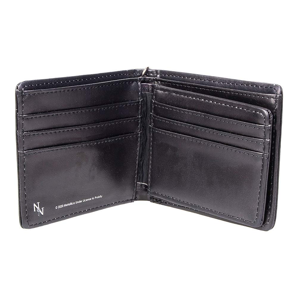 Metallica Black Album Wallet with Chain Officially Licensed