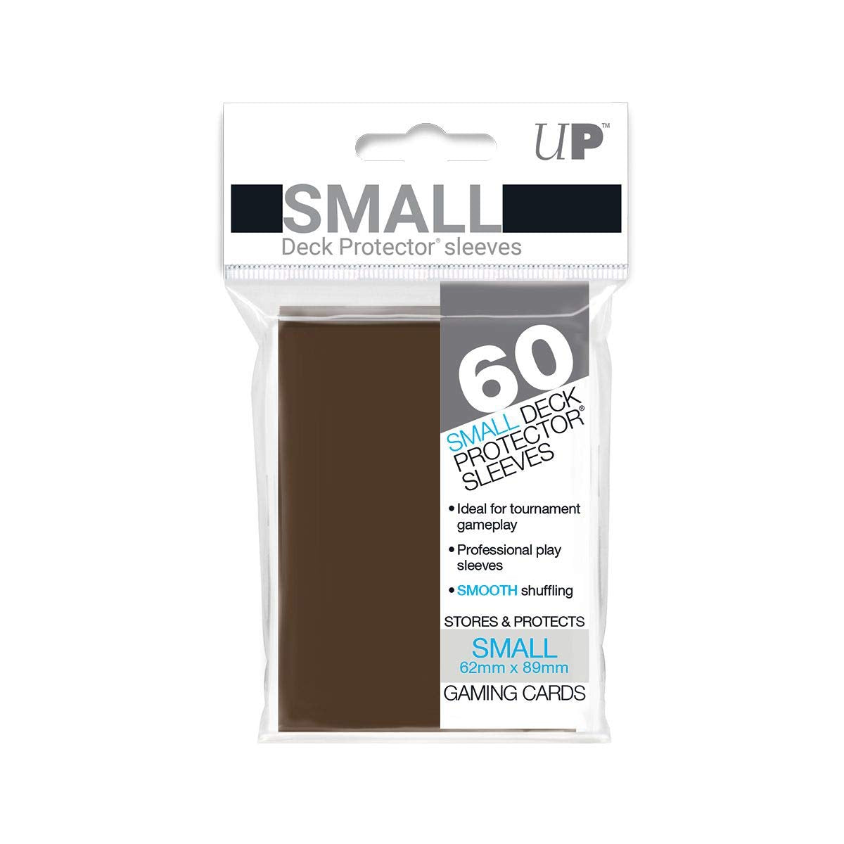 Ultra Pro 84028 Trading Card Sleeves, Brown, Small 1