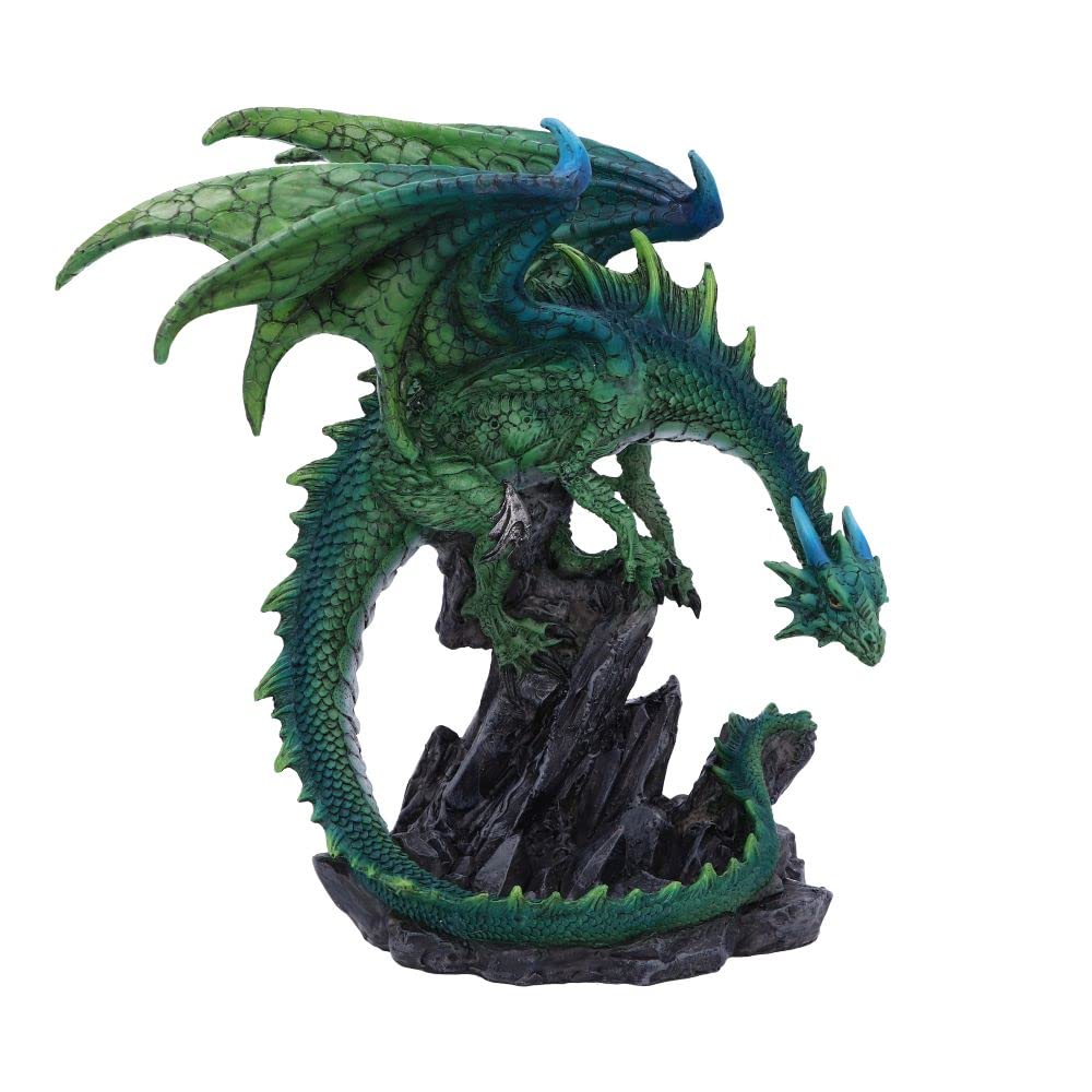 Clifftop Keeper Green Dragon Figurine 21cm