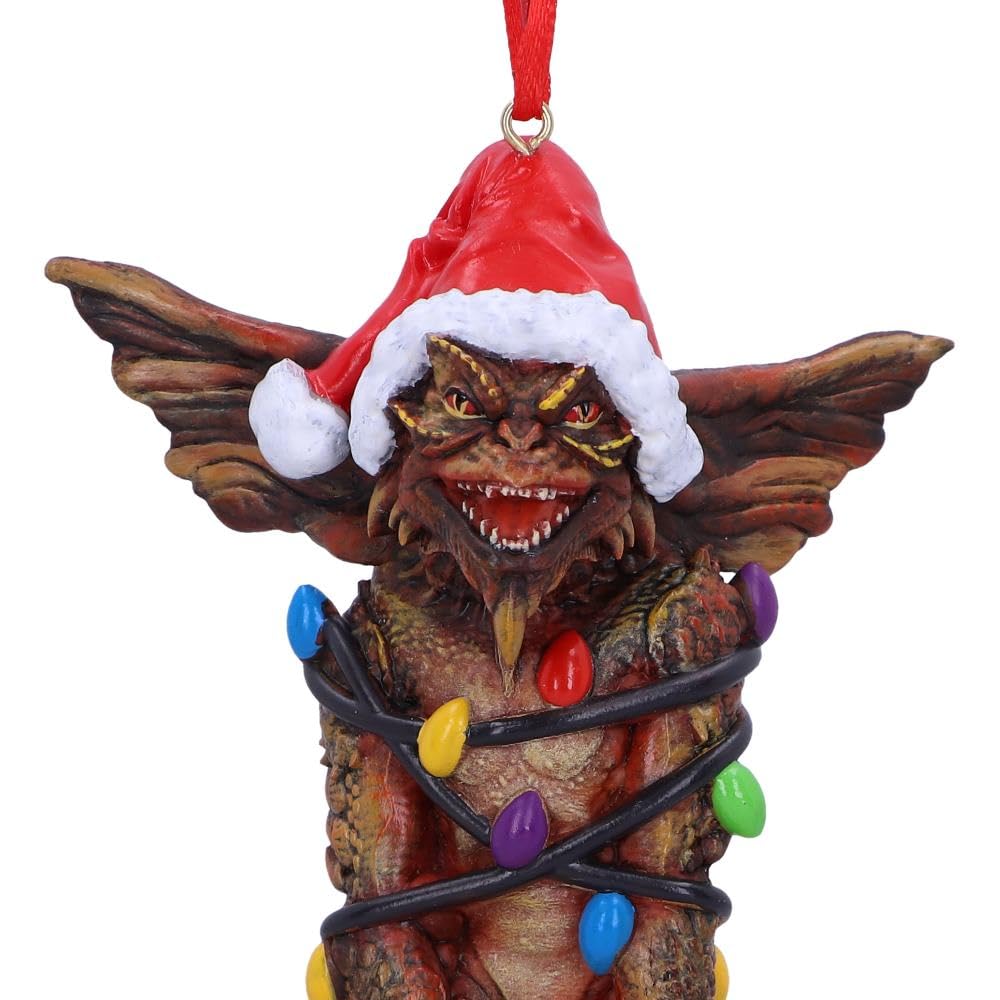 Gremlins Mowhawk in Fairy Lights Hanging Festive Decorative Ornament Mohawk