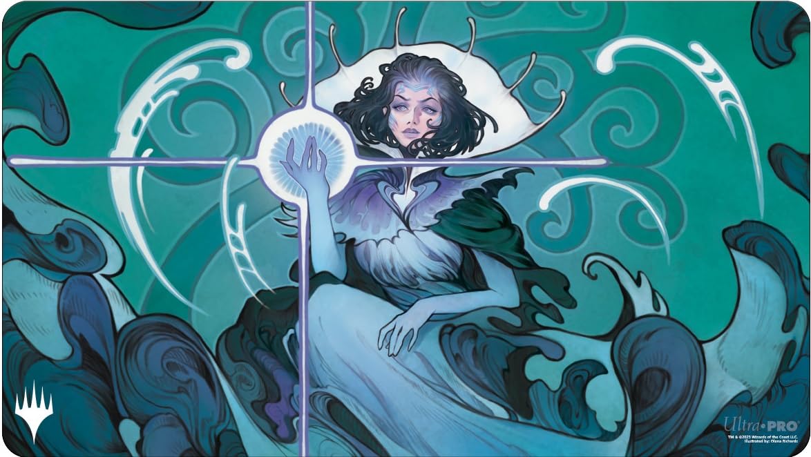 MTG Murders at Karlov Manor Playmat Vannifar Evolved Enigma Durable Tabletop Mat 1