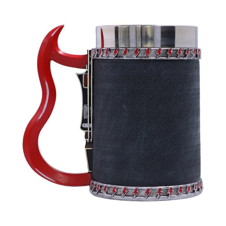 ACDC Back in Black Tankard Mug 16cm Officially Licensed
