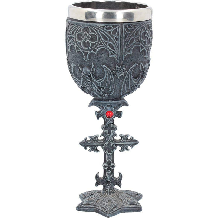 Vampires Goblet Gothic Horror Bat Wine Glass 18.8cm