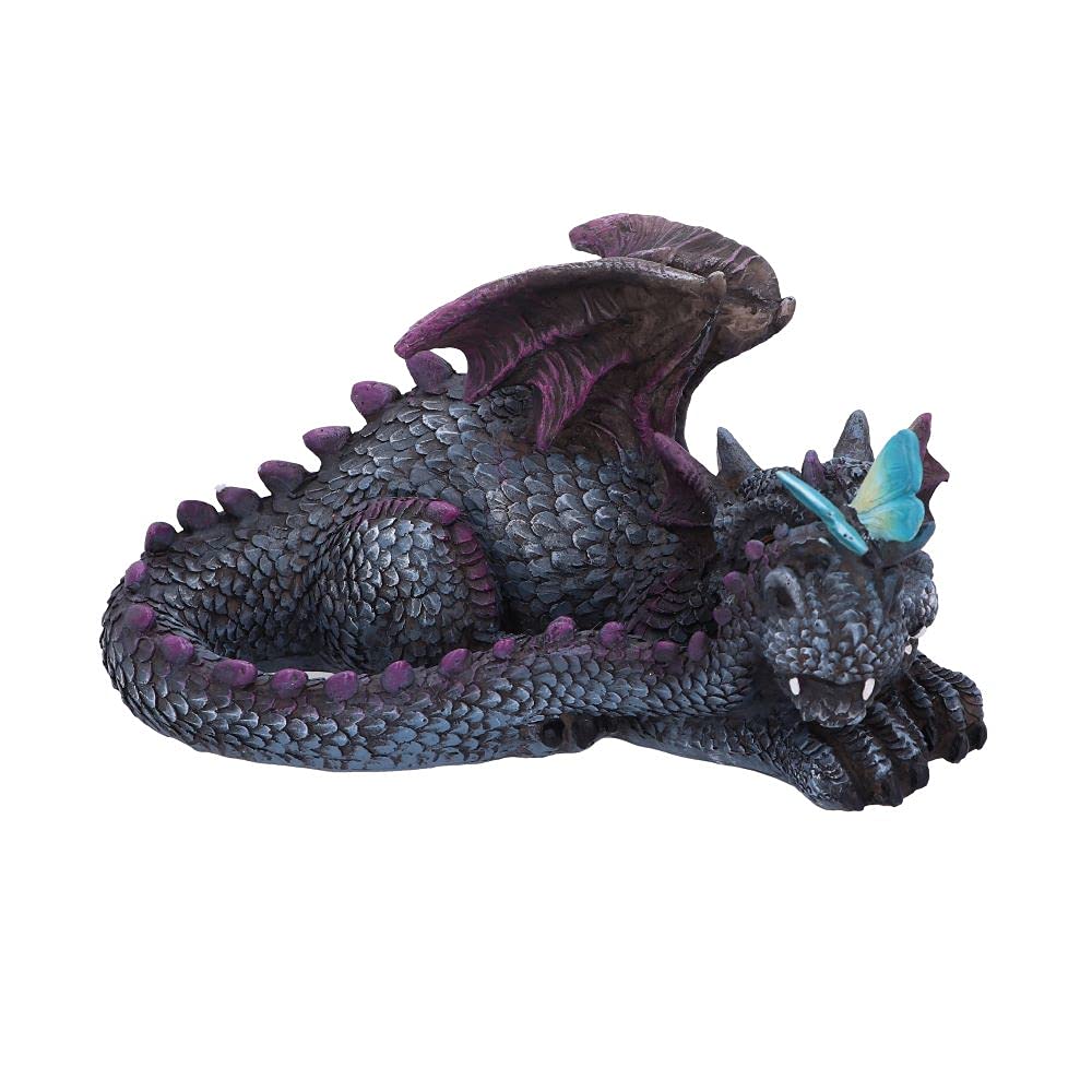 Butterfly Rest Dragon Figurine 19cm