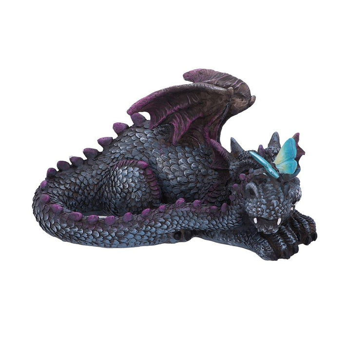 Butterfly Rest Dragon Figurine 19cm