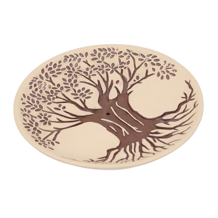 Set Of Four Sacred Tree Incense Burners 13cm Burner