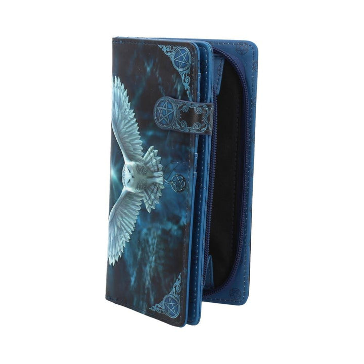 Awaken Your Magic Owl Embossed Purse 18.5cm