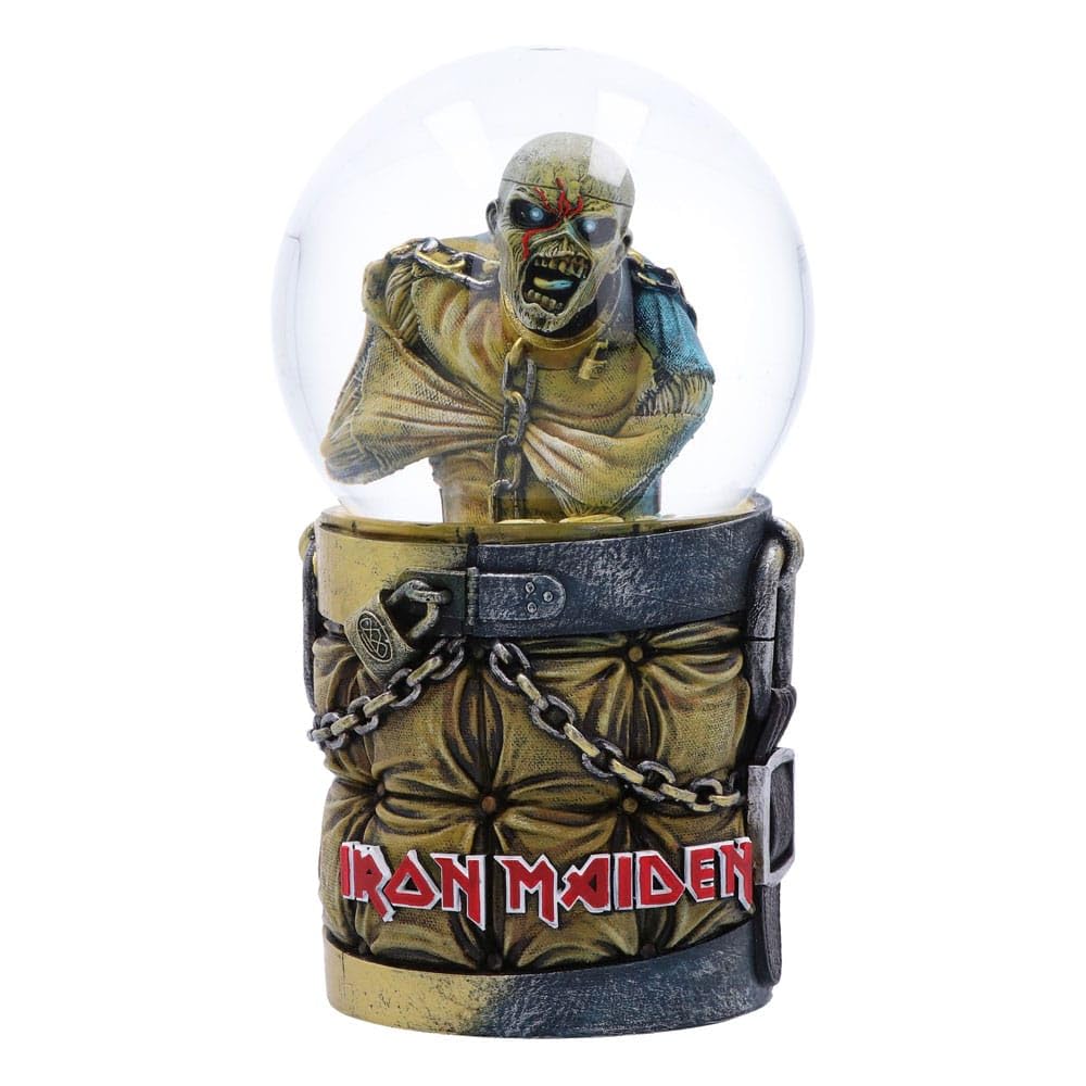Iron Maiden Piece of Mind Eddie Snow Globe 17.5cm Officially Licensed