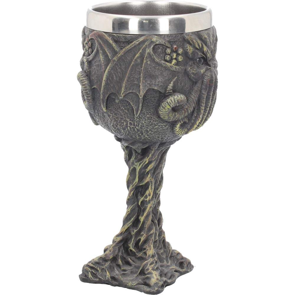 Cthulhus Thirst Goblet Lovecraft Octopus Monster Wine Glass 17cm