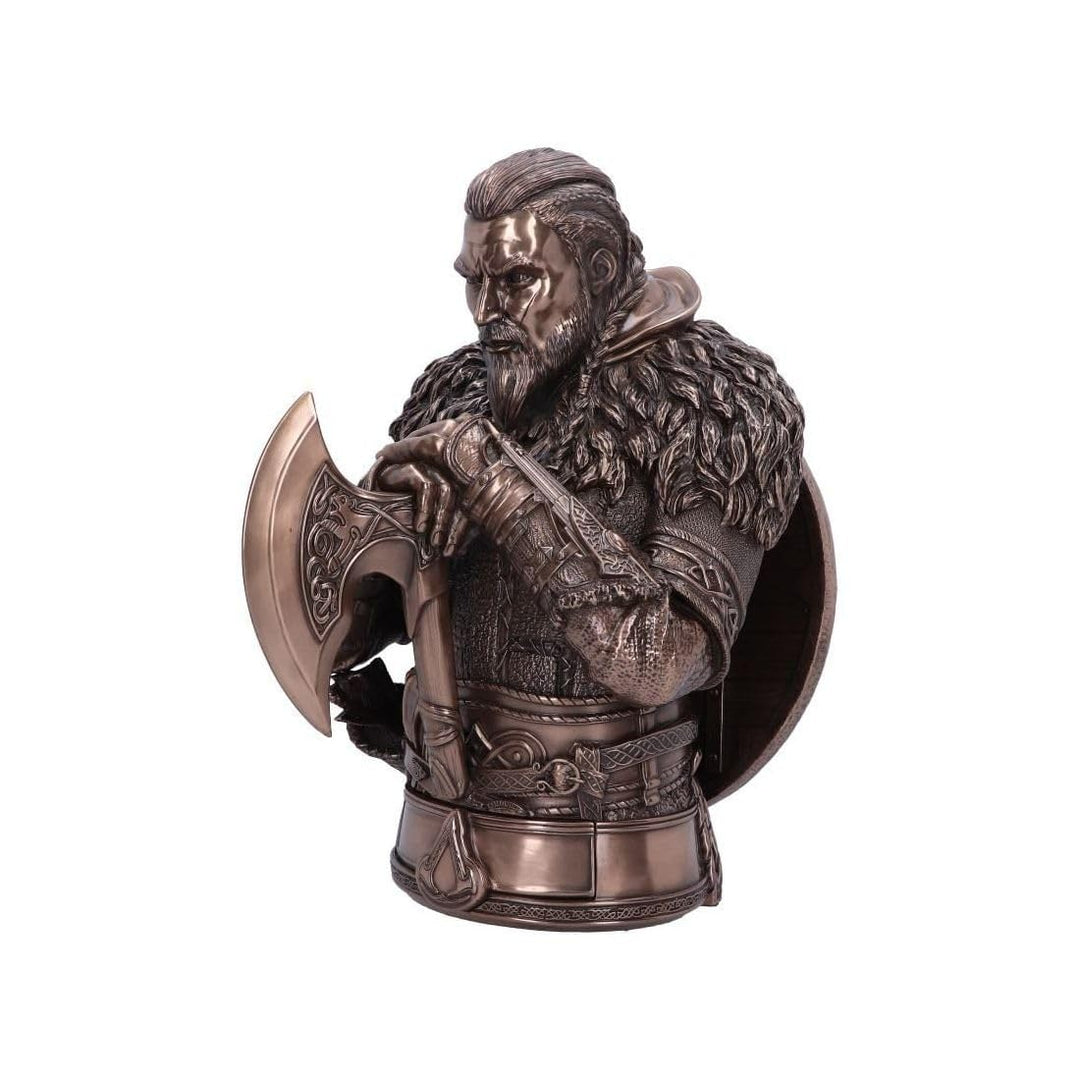 Assassins Creed Valhalla Eivor Bust Bronze 31cm Officially Licensed