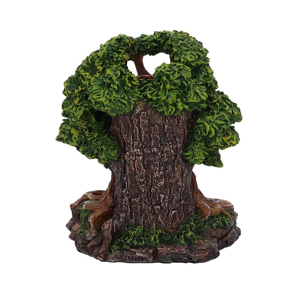 Elder Ember Tree Spirit Green Man Backflow Incense Burner 15.5cm