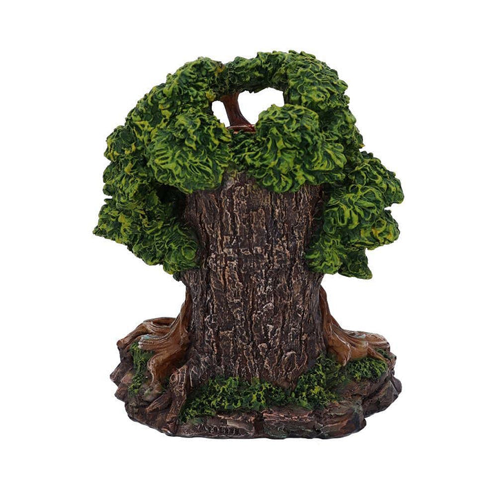 Elder Ember Tree Spirit Green Man Backflow Incense Burner 15.5cm
