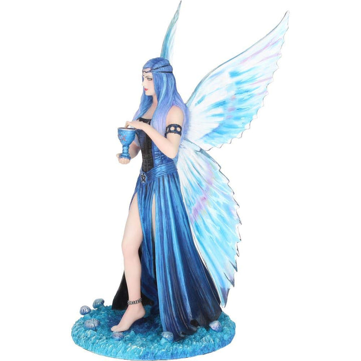 Anne Stokes Enchantment Blue Fairy with Goblet Figurine 26cm