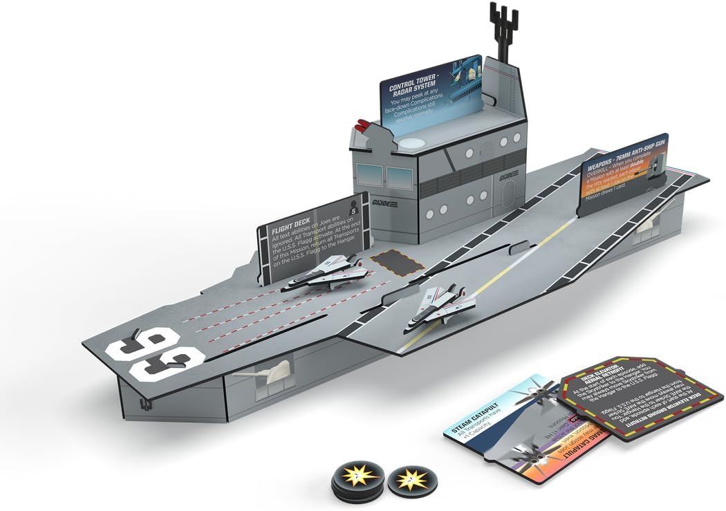 GI JOE Deck Building Game Raise the Flagg Campaign Card Game Expansion