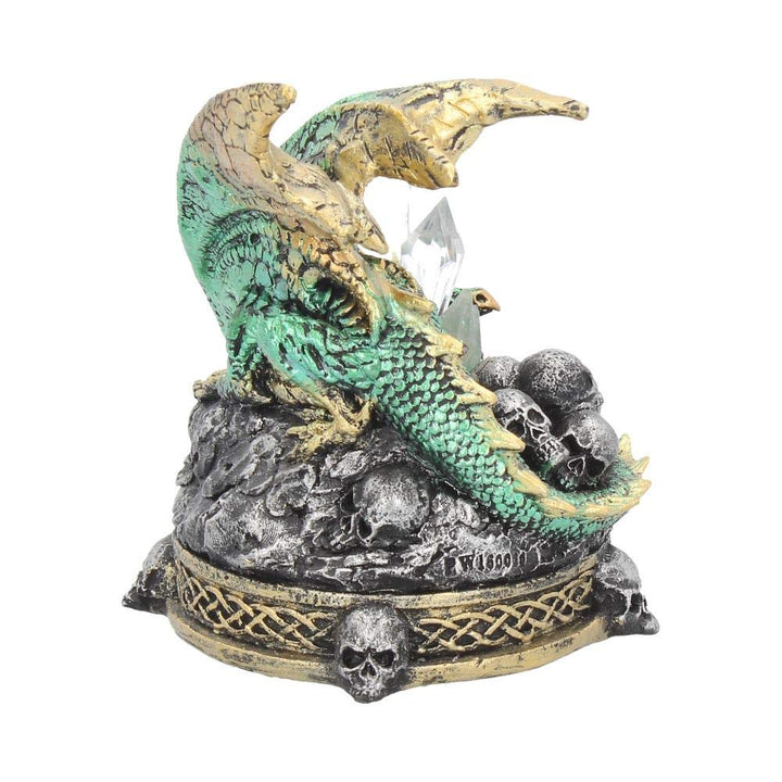 Crystal Crypt Green Dragon Figurine 11.5cm