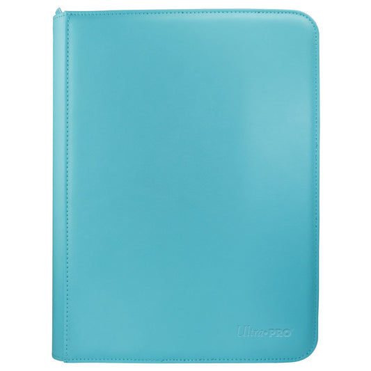 Ultra PRO - Vivid 9-Pocket Zippered PRO-Binder: (Light Blue) - Protect Up to 360 Collectible Trading Cards, Sports Cards or Valuable Gaming Cards, Ultimate card Protection 2