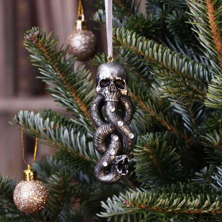 Harry Potter Dark Mark Voldemort Hanging Festive Ornament 9.5cm Officially Licensed