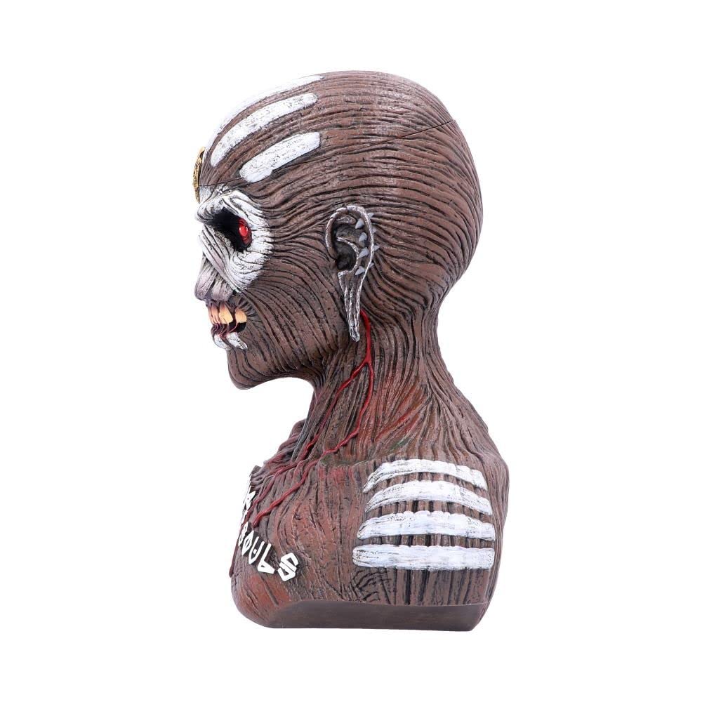 Iron Maiden Book of Souls Eddie Bust Box The 26cm Officially Licensed