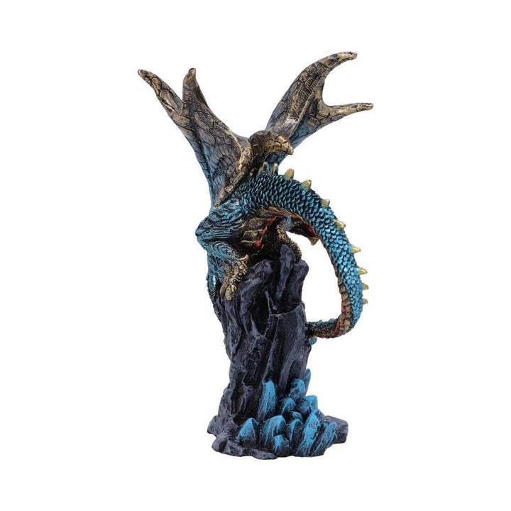 Hear Me Roar Blue Dragon Calling Figurine 13.5cm