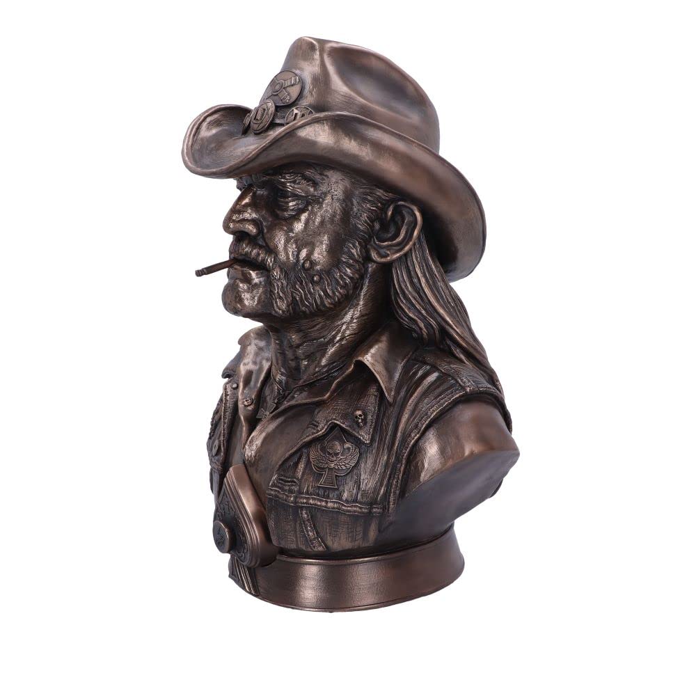 Motorhead Lemmy Bronze Bust 35cm