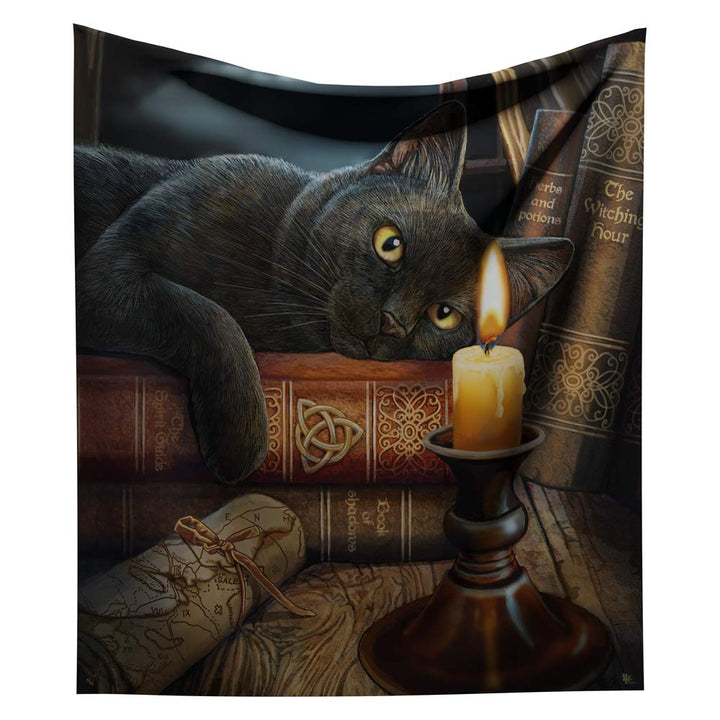 Lisa Parker Witching Hour Throw Witch Cat Blanket LP 160cm