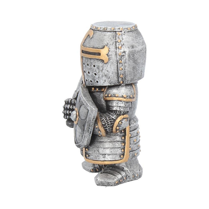 Silver knight Sir Defendalot figurine 11cm