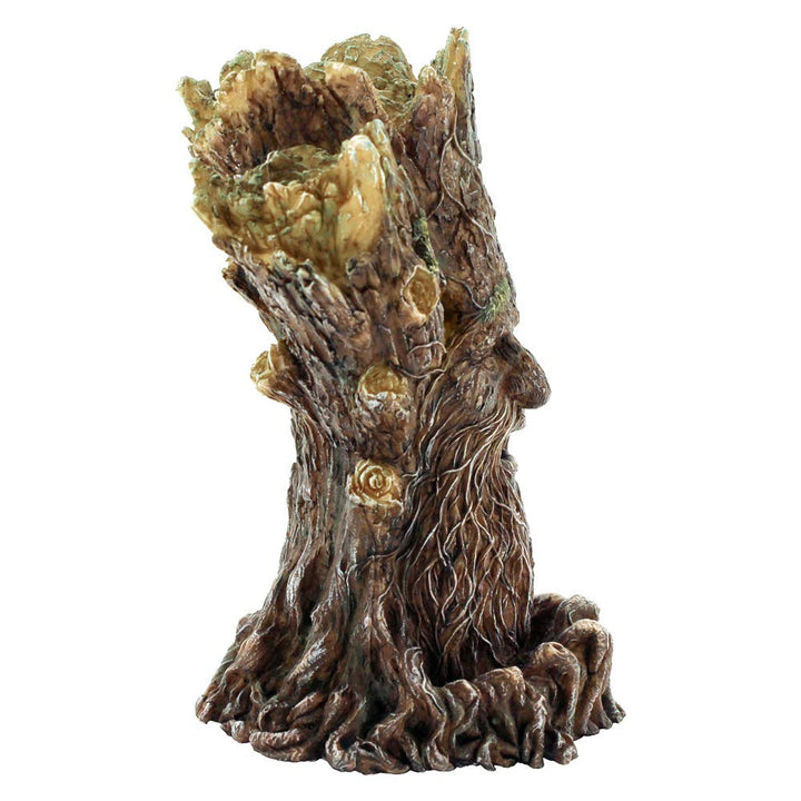 Tree Spirit Green Man Backflow Incense BurnerTower 19cm Tower