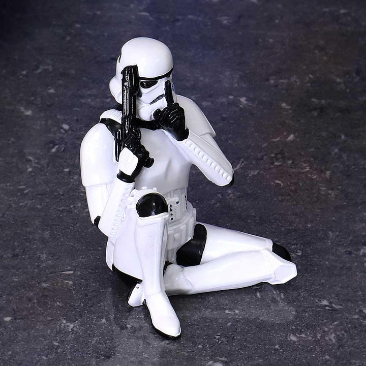 The Original Stormtrooper Three Wise SciFi Speak No Evil 10cm