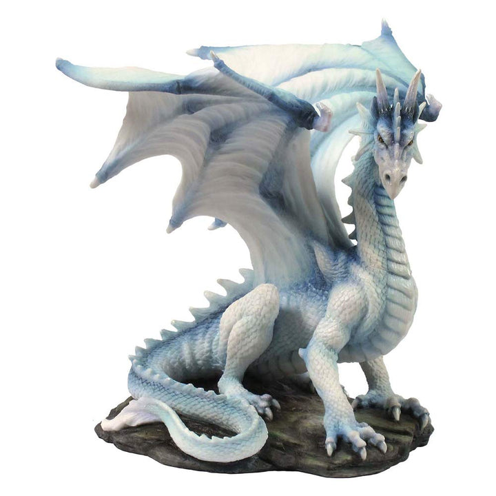 Grawlbane White Dragon Figurine 20cm