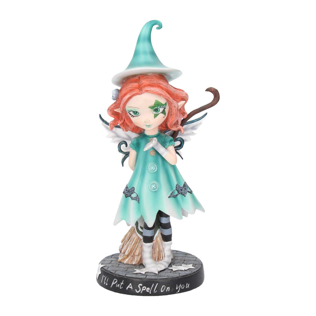 Ill Put A Spell On You Fairy With Her Broomstick 19.5cm