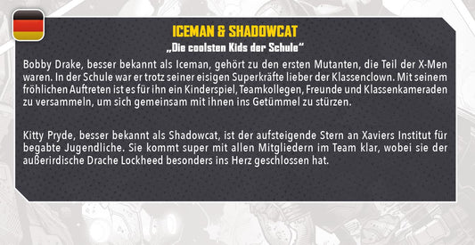 Marvel Crisis Protocol Iceman and Shadowcat Miniatures Game 2