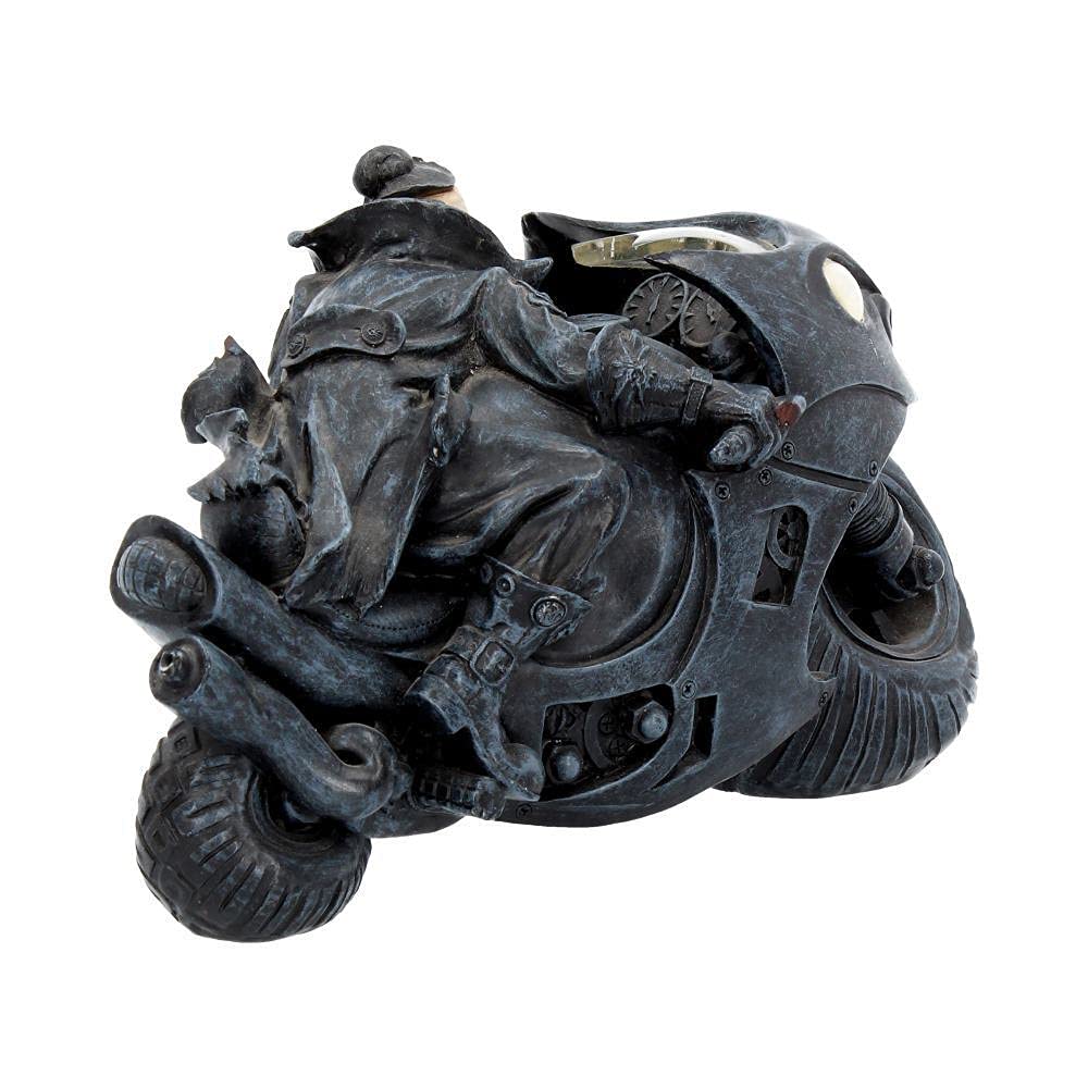 Speed Freak Skeleton Motorbike Figurine 19.5cm